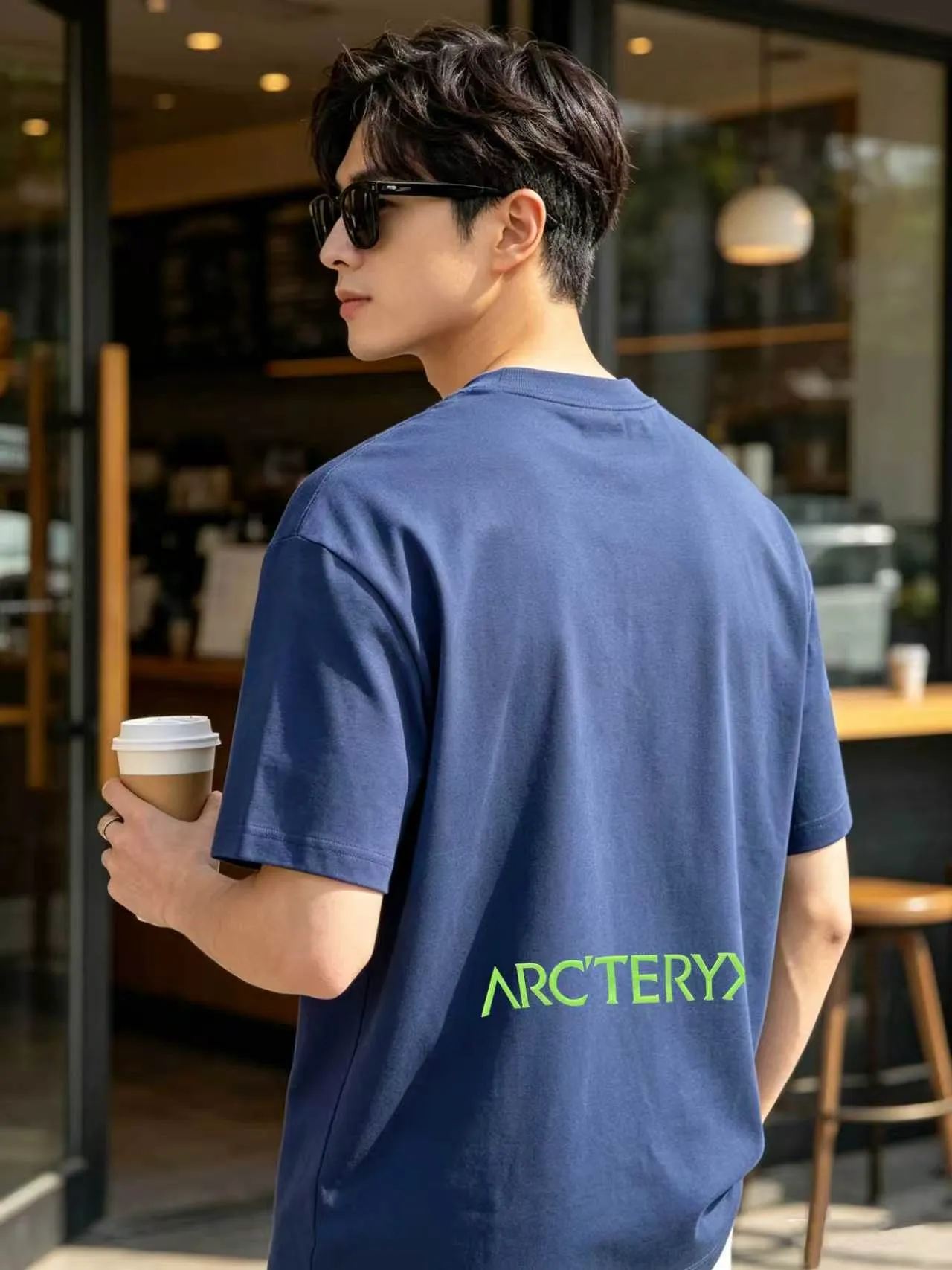 Arc’ter/ logo New Arrival ， ， ， ， T Same Style。 :Black White Blue Gray Size:S（90-130 ） M（125-140 ） L（135-160 ） XL（160-180 ） XXL（180 ）